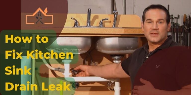 How to Fix Kitchen Sink Drain Leak