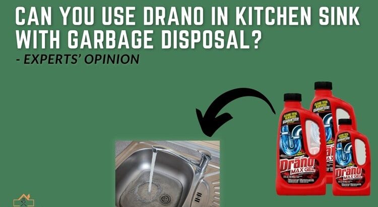 can you put drano in a garbage disposal