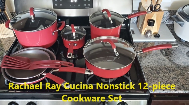 Rachael Ray Cucina Nonstick 12-piece Cookware Set